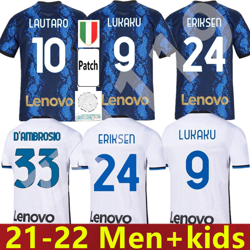 INTER soccer jersey LUKAKU MILAN VIDAL BARELLA LAUTARO ERIKSEN ALEXIS 21 22 football shirt 2021 2022 uniforms men + kids kit, Black;yellow
INTER soccer jersey LUKAKU MILAN VIDAL BARELLA LAUTARO ERIKSEN ALEXIS 21 22 football shirt 2021 2022 uniforms men + kids kit, Black;yellow