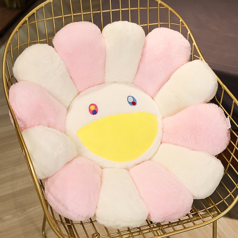 1pc super big Sun wers Pillow Soft Stuffed Toy Plush Mats Meditation Cushion or Cushions for Kids 201009