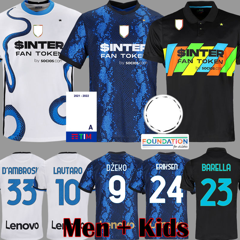 21 22 23 LAUTARO LUKAKU soccer jersey J CORREA INTERS VIDAL BARELLA MILAN DYBALA football shirt 2021 2022 2023 CALHANOGLU GAGLIARDINI men kids kit equipment sets, Kids home
21 22 23 LAUTARO LUKAKU soccer jersey J CORREA INTERS VIDAL BARELLA MILAN DYBALA football shirt 2021 2022 2023 CALHANOGLU GAGLIARDINI men kids kit equipment sets, Kids home