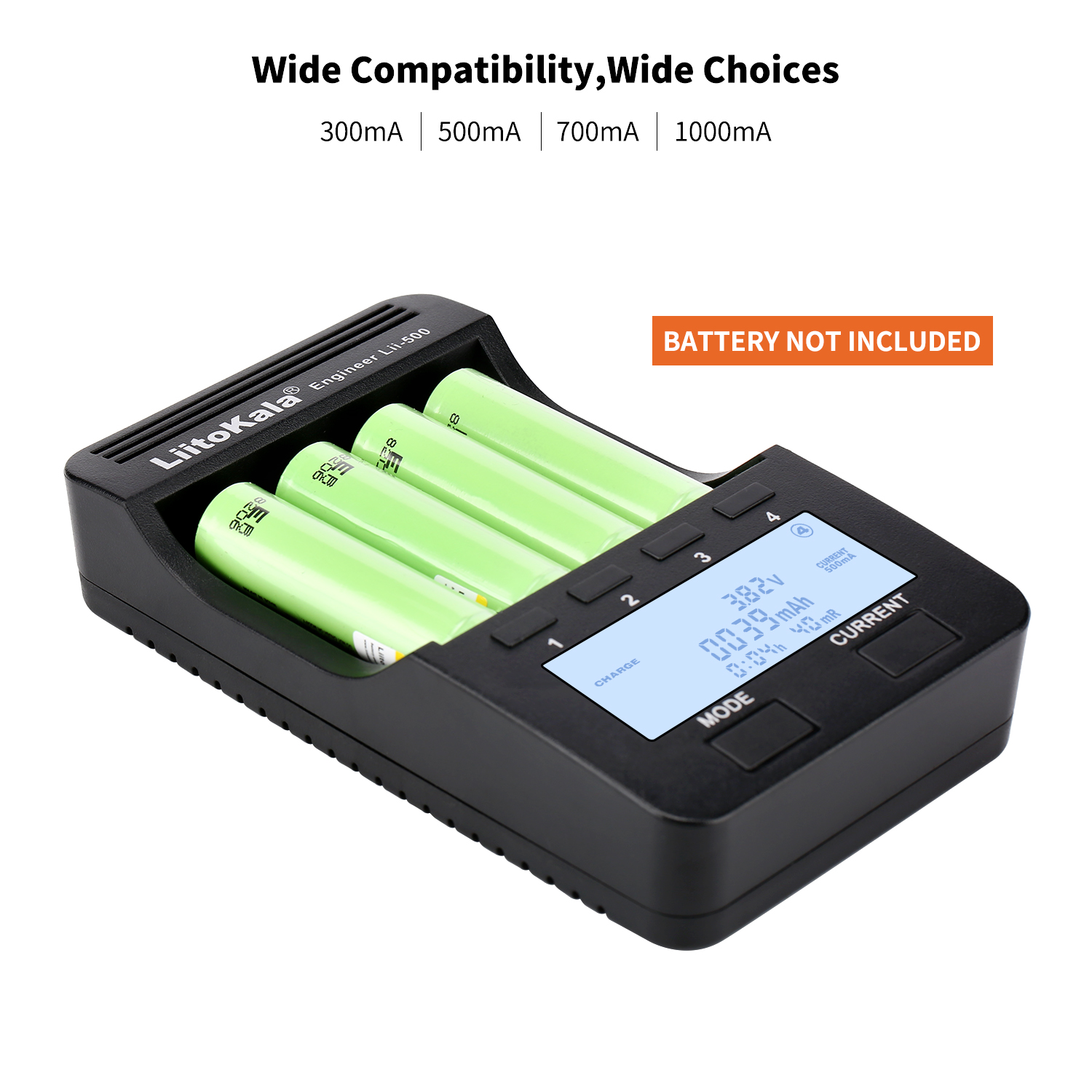 Factory wholesale lii-500 pack Including Car charger LCD 3.7V 1.2V 18650 26650 16340 14500 10440 18500 20700B 21700 Battery with screen
Factory wholesale lii-500 pack Including Car charger LCD 3.7V 1.2V 18650 26650 16340 14500 10440 18500 20700B 21700 Battery with screen