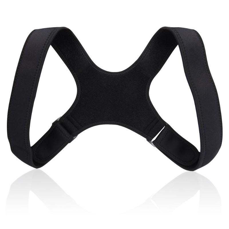 Back Support Posture Corrector Fracture Shoulder Correction Brace Belt Strap UT, Black 
Back Support Posture Corrector Fracture Shoulder Correction Brace Belt Strap UT, Black