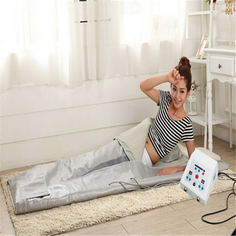 New Arrival FAR INFRARED BODY SLIMMING SAUNA BLANKET heating therapy Slim Bag SPA WEIGHT LOSS body detox machine