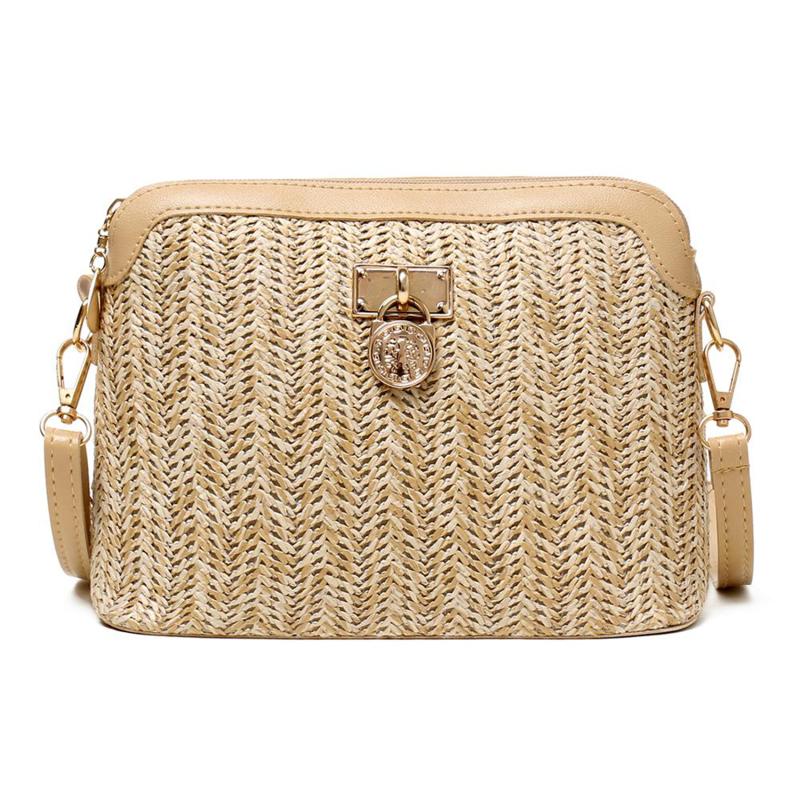 Shoulder Bags Casual Summer 2021 Crossbody Bag Rattan Beach Lady Travel Purses And Handbags