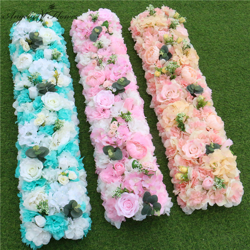 Cheap homemade artificia Daiha fower arrangement decor for home Christmas wedding arch party event road ead sik fower row, Light blue
Cheap homemade artificia Daiha fower arrangement decor for home Christmas wedding arch party event road ead sik fower row, Light blue