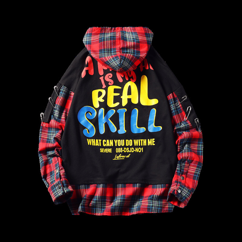 hip hop Pullover Jackets Men Autumn Hoodie Male special desgin Casual Windbreaker sweatshirt Streetwear 201103