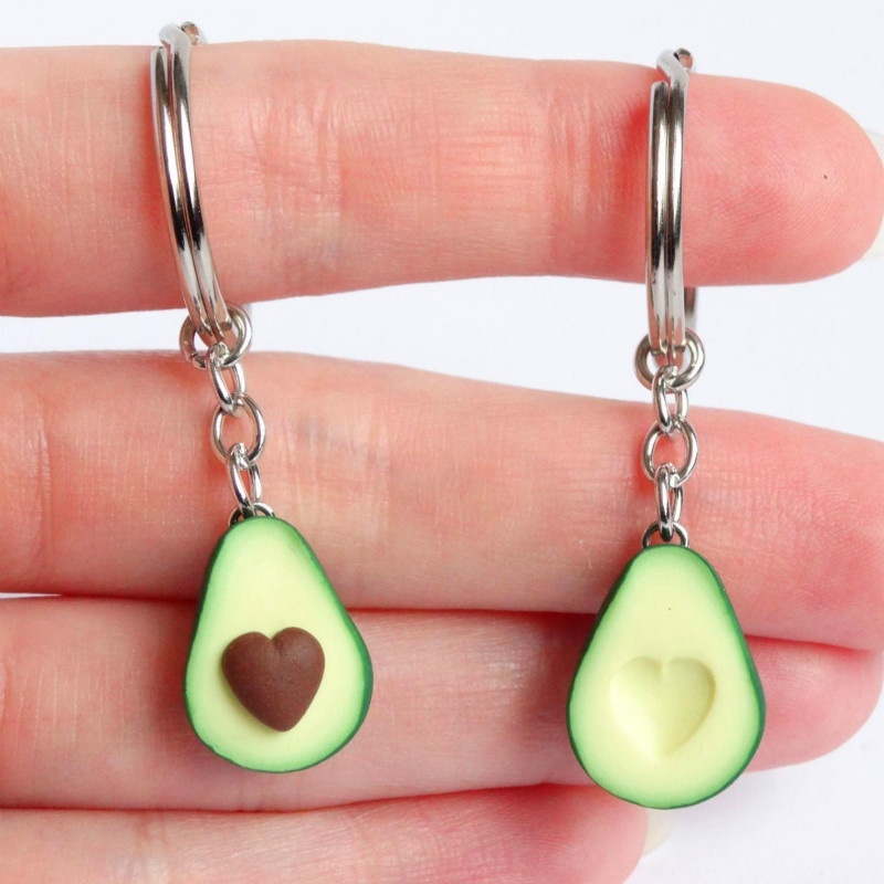 1 Pair Of Women's Fashion Green Avocado Bff Friendship Keychain Pendant, Cute Green Avocado Couple Keychain Girlfriend Boyfrien J0306
1 Pair Of Women's Fashion Green Avocado Bff Friendship Keychain Pendant, Cute Green Avocado Couple Keychain Girlfriend Boyfrien J0306