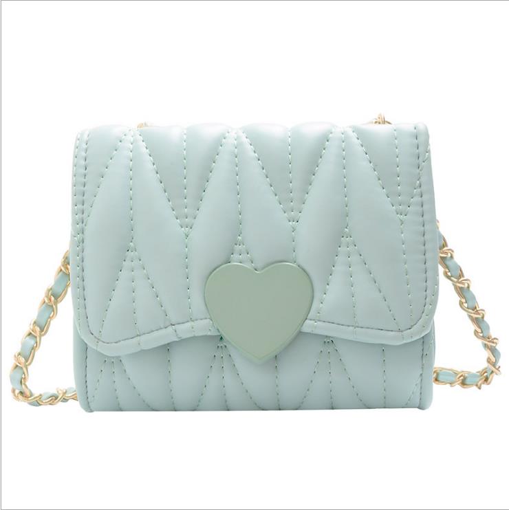 Baby Bag Girls Messenger PU Handbag Fashion Princess Shoulder Bags Clutch Purse Lovely Accessories 6 Colors Optional BT6653