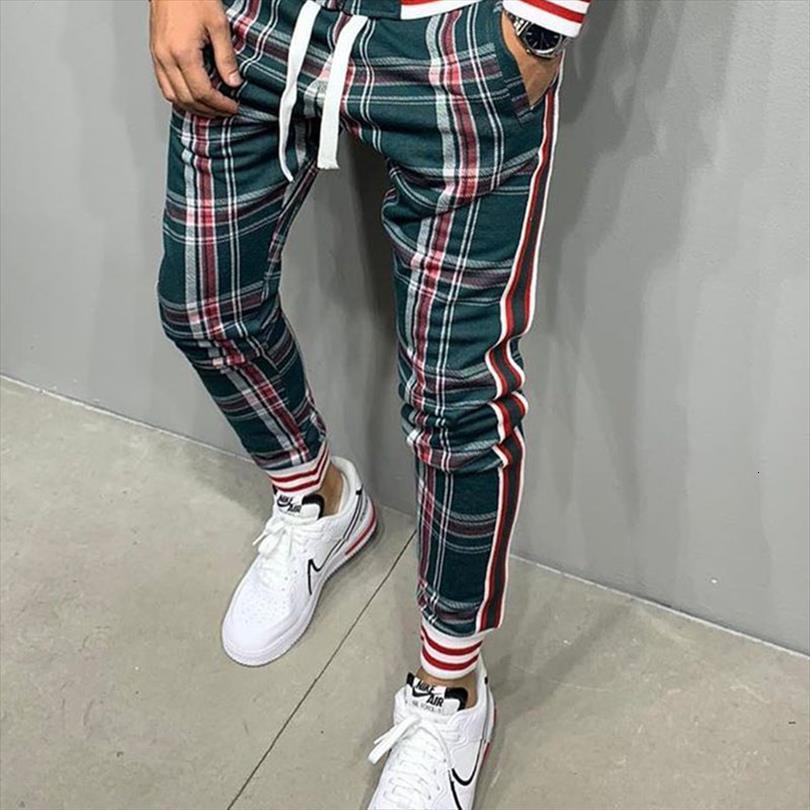 plaid printed jogging fitness joggers women pant high street trousers striped stitching slim training sweatpants, Black
plaid printed jogging fitness joggers women pant high street trousers striped stitching slim training sweatpants, Black