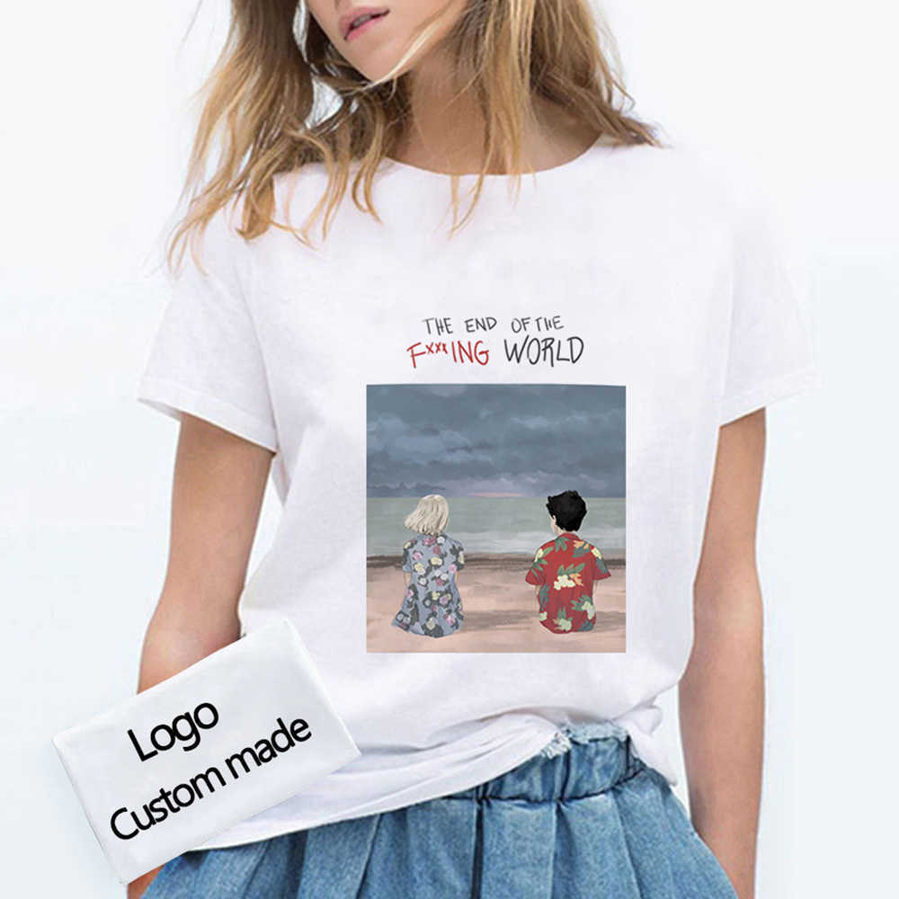 Customized Cotton Spandex T-Shirt Short Sleeve White Tee Tops Printed Own For Uniform Or Couple Cloth Camisetas Oversize 210526, Tank top
Customized Cotton Spandex T-Shirt Short Sleeve White Tee Tops Printed Own For Uniform Or Couple Cloth Camisetas Oversize 210526, Tank top