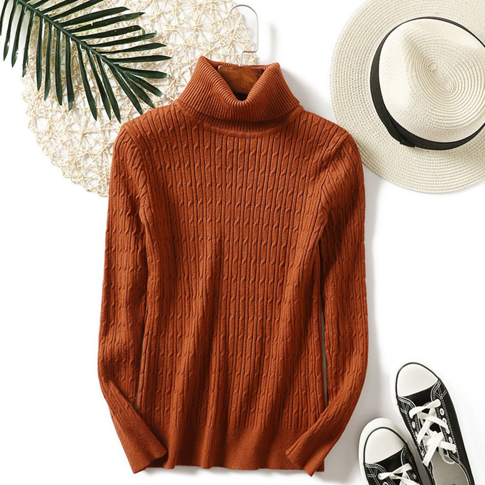 2021 New Women Turtleneck Loose Sweater Casual Knitted Crocheted Twist Pullover Vintage Harajuku Knitting Tops Winter Jumper Cg3r, Yellow
2021 New Women Turtleneck Loose Sweater Casual Knitted Crocheted Twist Pullover Vintage Harajuku Knitting Tops Winter Jumper Cg3r, Yellow