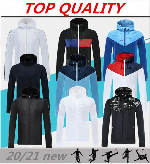 Top zipper Hooded jackets 2020 2021 Real Madrid soccer Windbreaker Marseille maillots de football Football jacket Sportswear, Black
Top zipper Hooded jackets 2020 2021 Real Madrid soccer Windbreaker Marseille maillots de football Football jacket Sportswear, Black