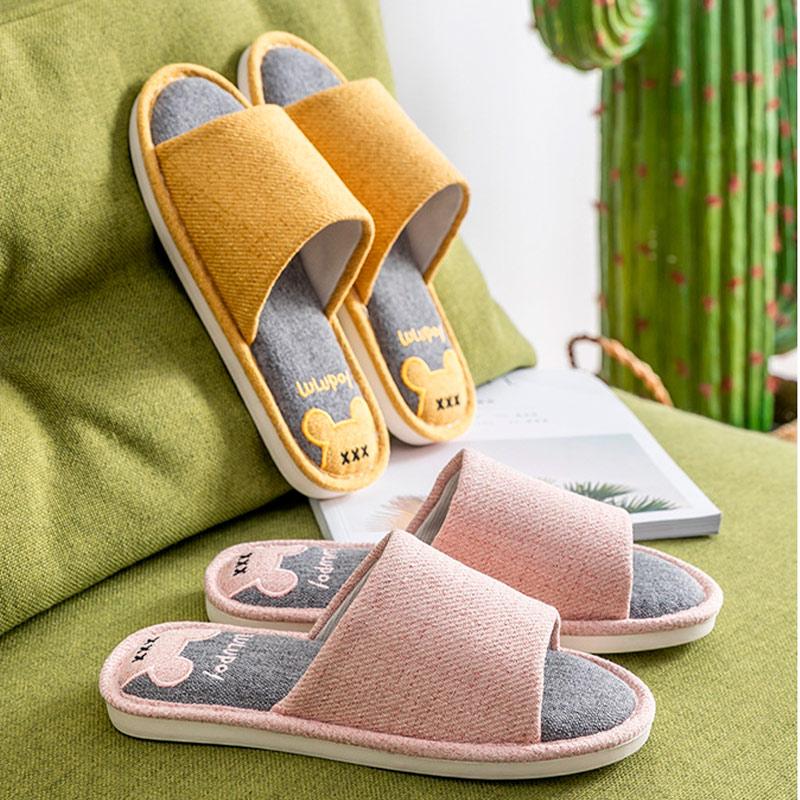 Slippers Women 2021 Flat Linen Cute Soft Light Home Casual Females Slides Slip On Warm Breathable Ladies Shoes Plus Size 44 45, Pink
Slippers Women 2021 Flat Linen Cute Soft Light Home Casual Females Slides Slip On Warm Breathable Ladies Shoes Plus Size 44 45, Pink