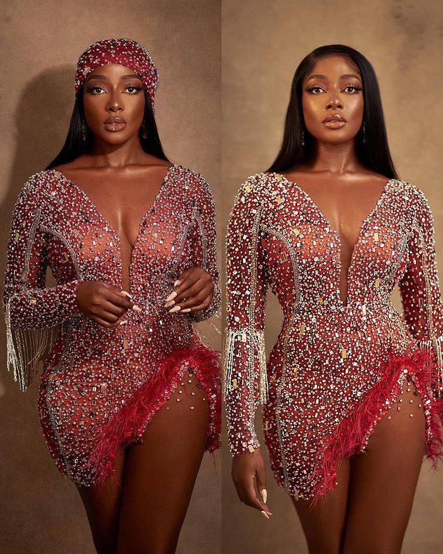 2022 Plus Size Arabic Aso Ebi Luxurious Beaded Crystals Prom Dresses Short Sheer Neck Sheath Evening Formal Party Second Reception Gowns Dress ZJ211, Dark green
2022 Plus Size Arabic Aso Ebi Luxurious Beaded Crystals Prom Dresses Short Sheer Neck Sheath Evening Formal Party Second Reception Gowns Dress ZJ211, Dark green
