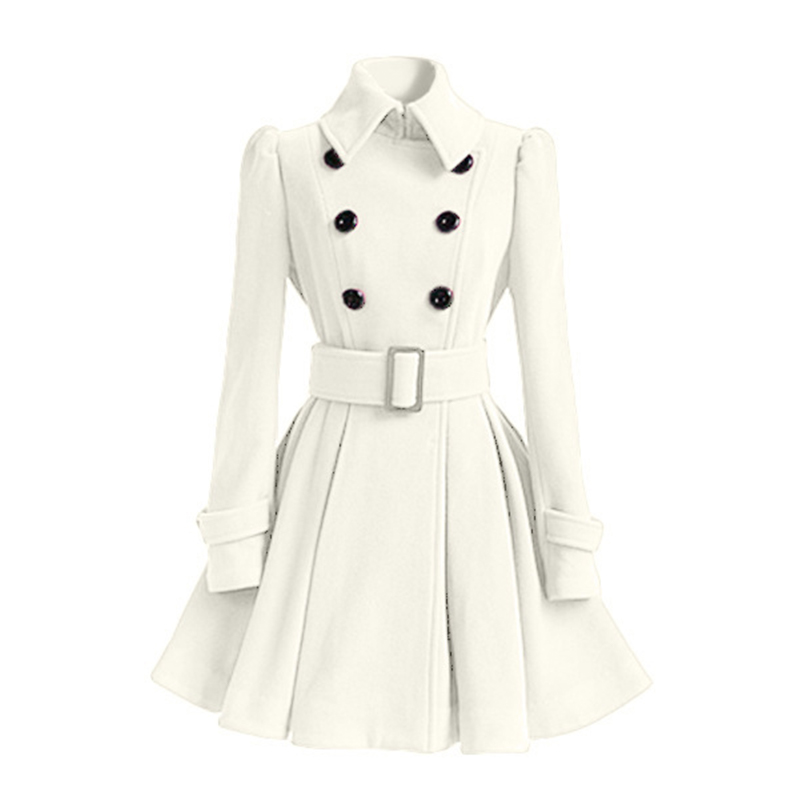 Women's Coat Daily Wear Fall Winter Long Coat Jacket Long Sleeve Solid Colored with Belt Button Gray Black
Women's Coat Daily Wear Fall Winter Long Coat Jacket Long Sleeve Solid Colored with Belt Button Gray Black