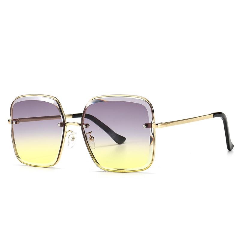 Sunglasses Design Fashion Oversized Square Women Vintage Gradient Modern Metal Sun Glasses For Female UV400
Sunglasses Design Fashion Oversized Square Women Vintage Gradient Modern Metal Sun Glasses For Female UV400