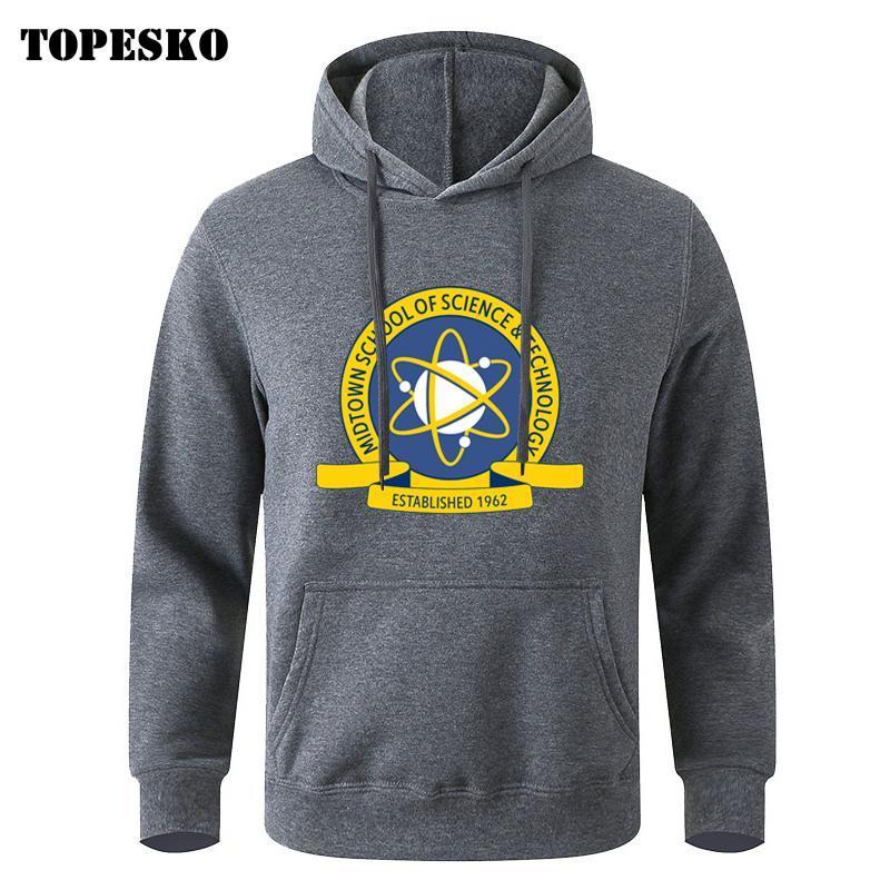 TOPESKO Movie Homecoming Fleece Hoodies Pullover Peter Tom Holland Cosplay Sweatshirt Unisex Tops 201020