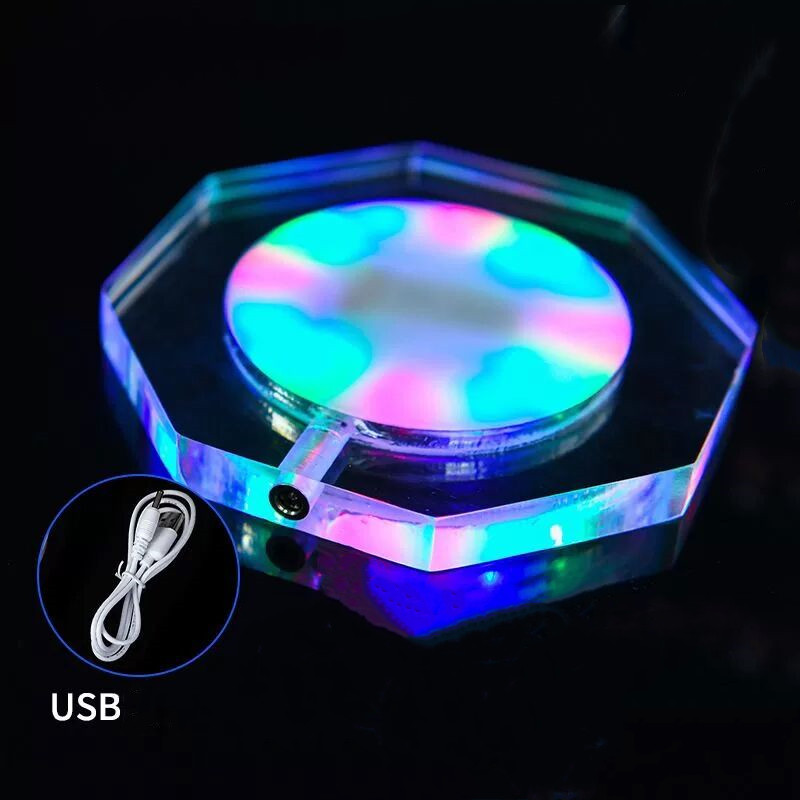 Dia 10cm Colored LED Cocktail table Hookah light Rechargeable operated lights wedding party decorations Base Lights Home accessories
Dia 10cm Colored LED Cocktail table Hookah light Rechargeable operated lights wedding party decorations Base Lights Home accessories