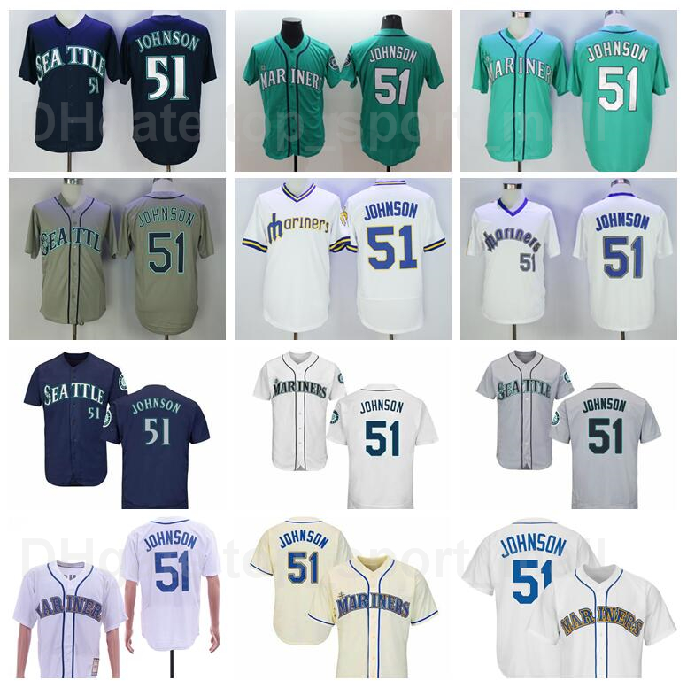 Men Retror 2016 Vintage Baseball 51 Randy Johnson Jersey Flexbase Cool Base All Stitched Green White Grey Beige Navy Blue Team High/Good
Men Retror 2016 Vintage Baseball 51 Randy Johnson Jersey Flexbase Cool Base All Stitched Green White Grey Beige Navy Blue Team High/Good