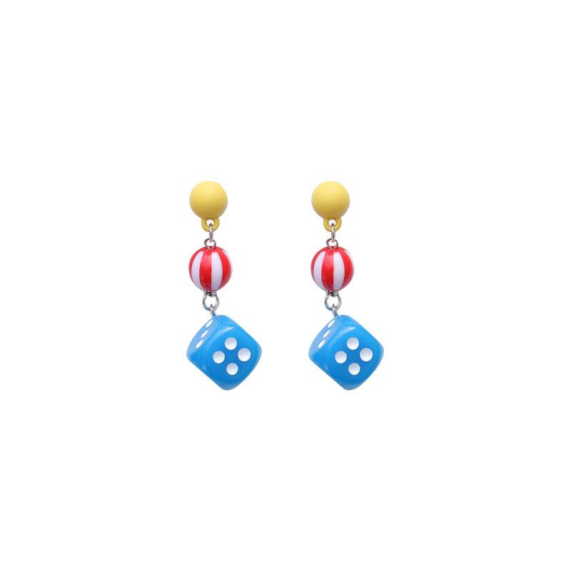 Dangle & Chandelier Funny Cute Circus Clown Ball Earrings For Women Blue Dice Long Tassel Fashion Jewelry Charms Wholesale Friends Gifts
Dangle & Chandelier Funny Cute Circus Clown Ball Earrings For Women Blue Dice Long Tassel Fashion Jewelry Charms Wholesale Friends Gifts