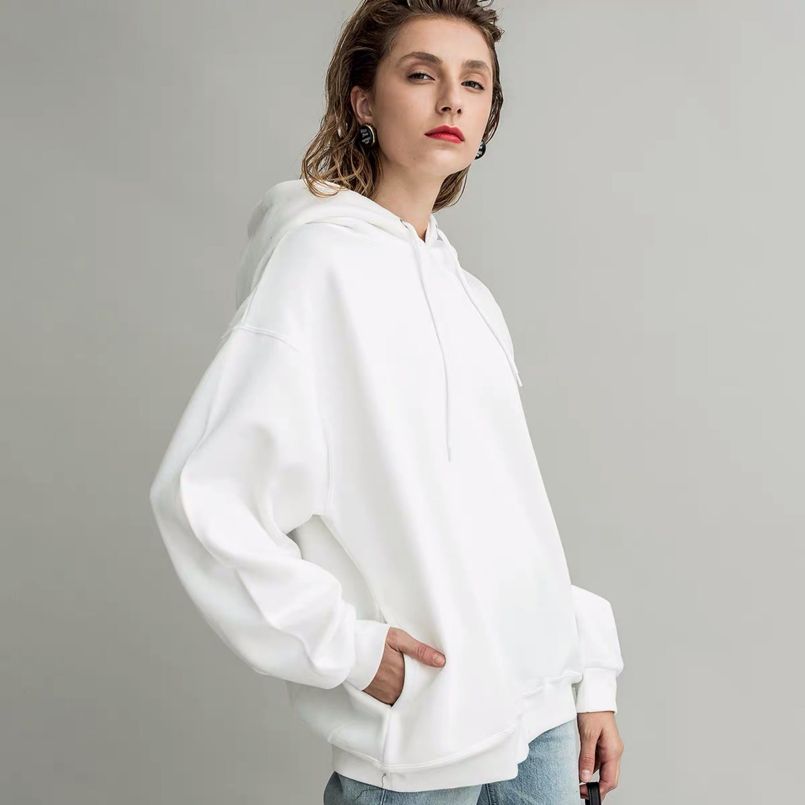 Women's Hoodies Sweatshirts Cotton Hooded Hoodie Men Streetwear Female Hoody Pullover Casual Sweat Hoodies Swearshirt Women LJ201130
