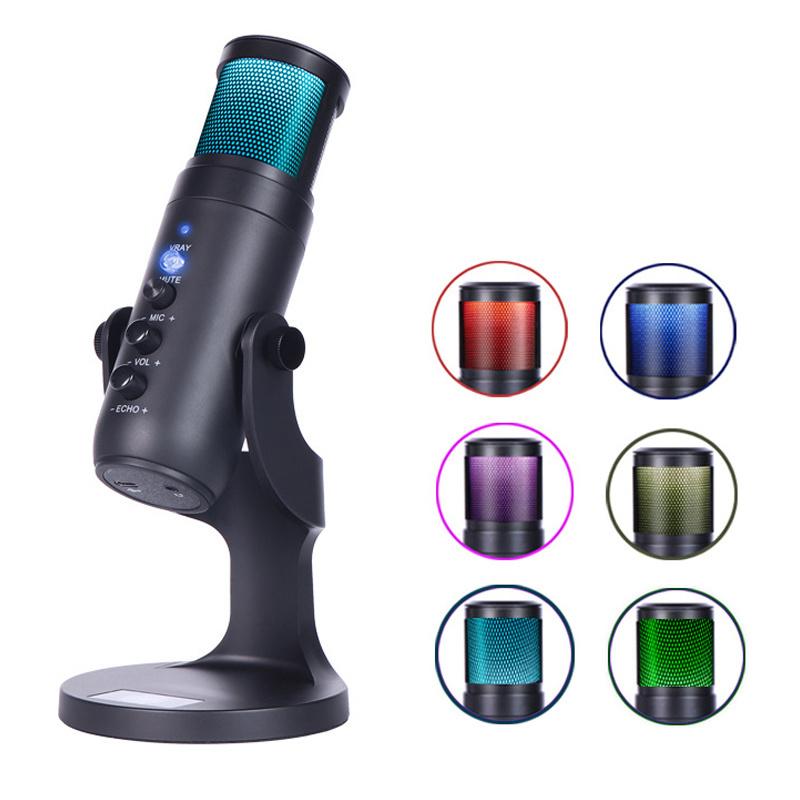 Microphones RVB Ambient Light, Microphone Capacitor, USB Computer, Live Recording K, Microphone, PS4 Video Conference Game
Microphones RVB Ambient Light, Microphone Capacitor, USB Computer, Live Recording K, Microphone, PS4 Video Conference Game