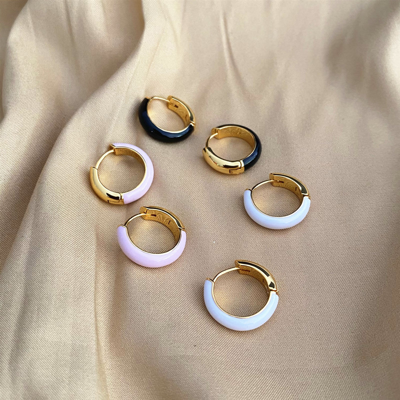 Fashion trend Charm round ladies enamel peach heart single ring jewelry earrings gifts
Fashion trend Charm round ladies enamel peach heart single ring jewelry earrings gifts