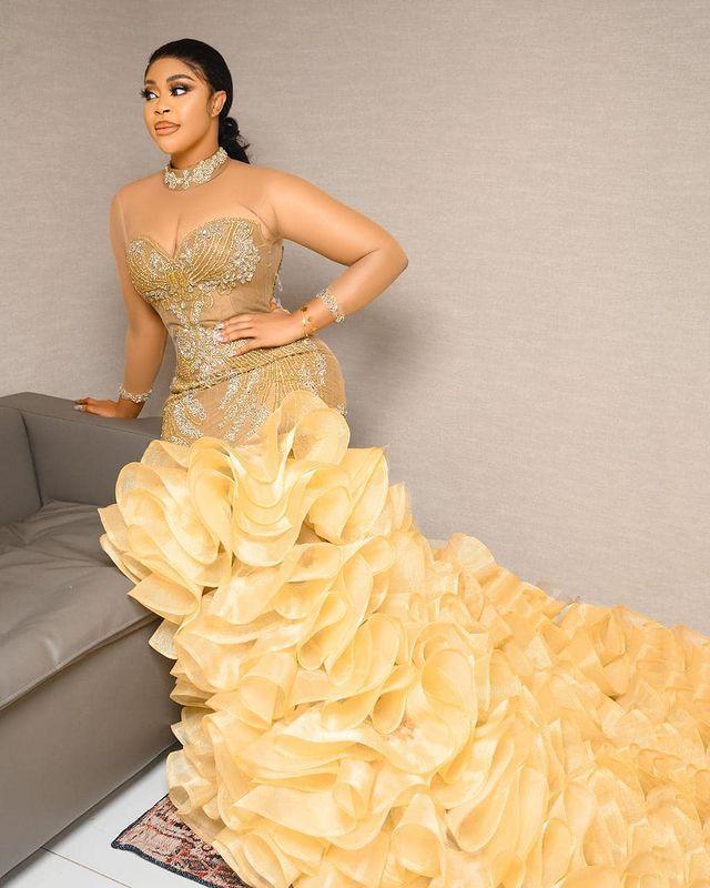 Plus Size Mermaid Formal Prom Dresses Beaded Crystals High Neck Sheer Long Sleeves Evening Dress Chic Tiered Party Gowns Custom Made Robe de mariée, Multi
Plus Size Mermaid Formal Prom Dresses Beaded Crystals High Neck Sheer Long Sleeves Evening Dress Chic Tiered Party Gowns Custom Made Robe de mariée, Multi