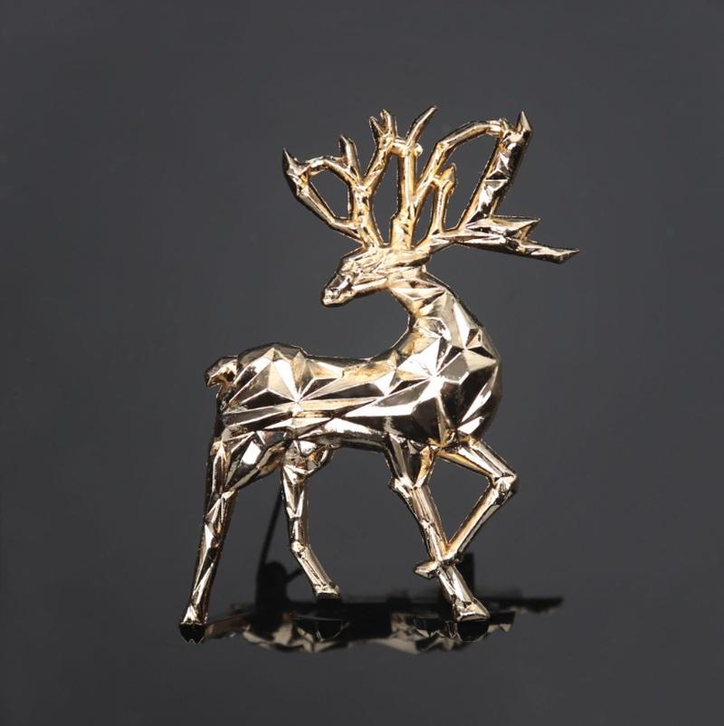 Pins, Brooches Exquisite And Cute Gold Christmas Deer Animal Men's Brooch Women's Clothing Versatile Accessories
Pins, Brooches Exquisite And Cute Gold Christmas Deer Animal Men's Brooch Women's Clothing Versatile Accessories