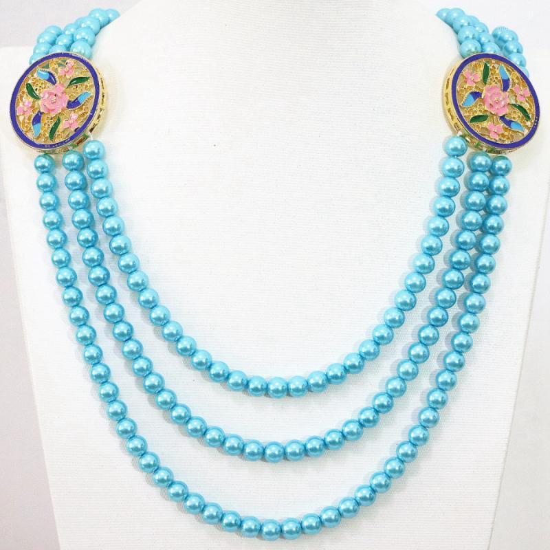 8mm Rainbow 10 Colors Shell Simulated-pearl Round Gold-color Accessories Jewelry Diy Women Long Necklace Gifts 28-32"B1190 Chains
8mm Rainbow 10 Colors Shell Simulated-pearl Round Gold-color Accessories Jewelry Diy Women Long Necklace Gifts 28-32"B1190 Chains