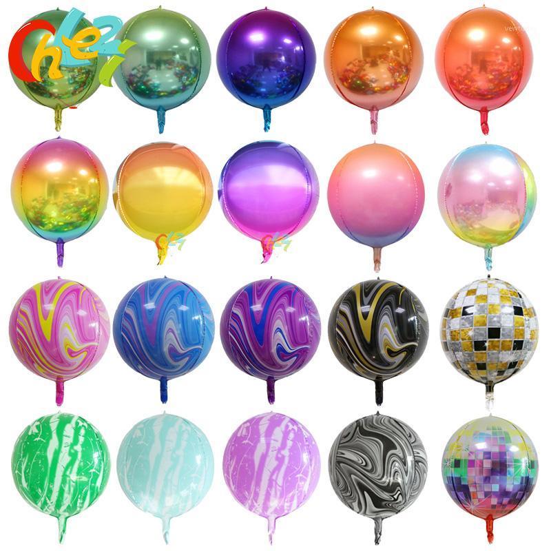 Party Decoration 3pcs Gradient 4D Foil Balloons 22 Inch Helium Globals Rainbow Agate Color Texture Balloon Wedding Birthday Decorations Toy
Party Decoration 3pcs Gradient 4D Foil Balloons 22 Inch Helium Globals Rainbow Agate Color Texture Balloon Wedding Birthday Decorations Toy