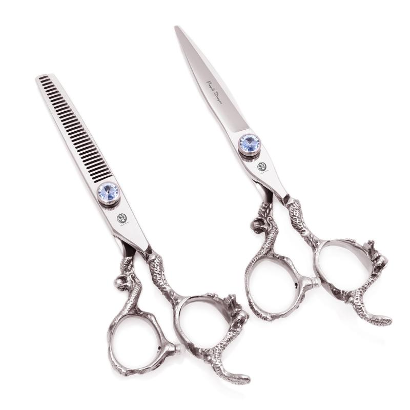 Hair Scissors Professional 5.5" 6" 7" JP 440C Stainless Haircut Salon Styling Tool 9100# Barber Hairdressing