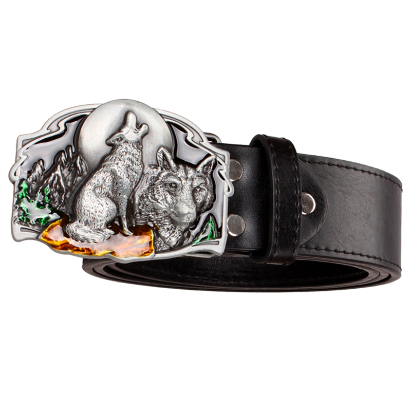 2021 New Cool Men's Funky Totem West Cowboy Style Wolf Head Belt Metal Buckle Werewolf Ogko, Black
2021 New Cool Men's Funky Totem West Cowboy Style Wolf Head Belt Metal Buckle Werewolf Ogko, Black