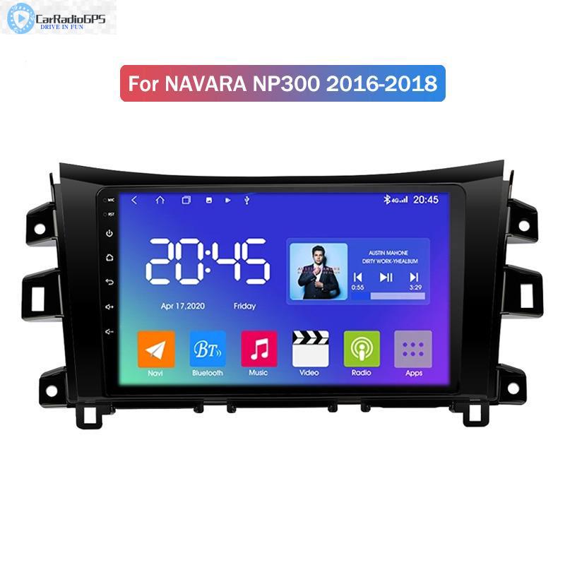 Car dvd Radio Stereo 9 Inch HD Touch Screen GPS Navigation Video Player 4G+64G for Nissan NAVARA NP300 2016-2018