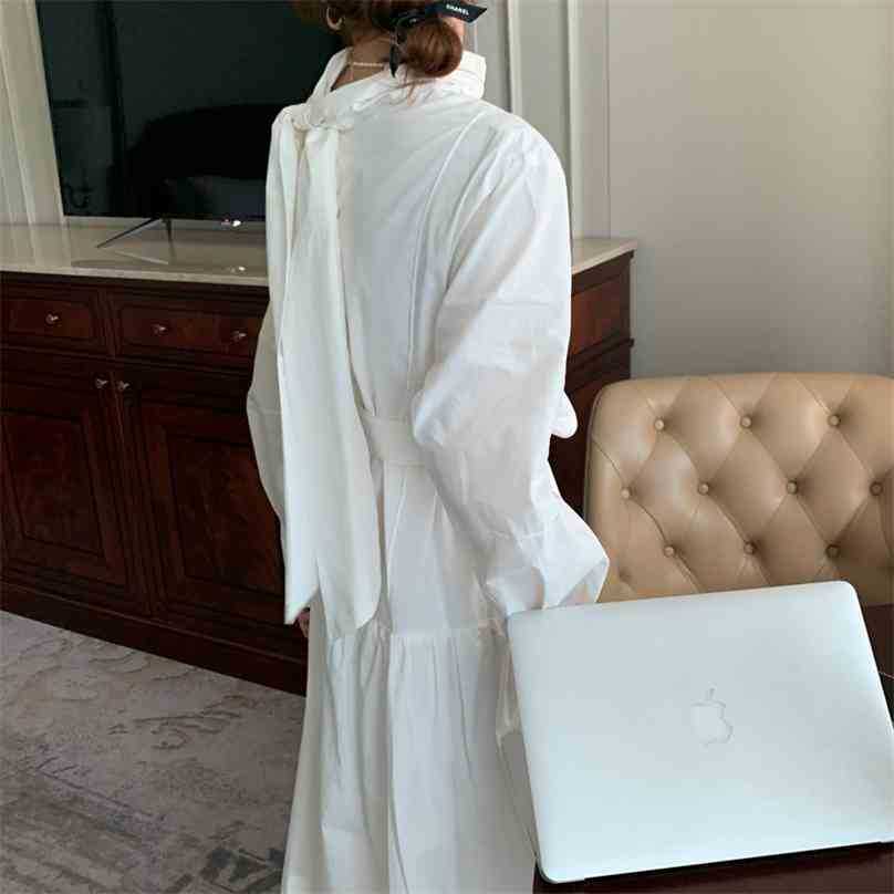 White Female Chic Women Retro Solid Fashion Clothe Gentle Elegant Loose Brief All Match Lady Long Dress 210525, Photo color
White Female Chic Women Retro Solid Fashion Clothe Gentle Elegant Loose Brief All Match Lady Long Dress 210525, Photo color
