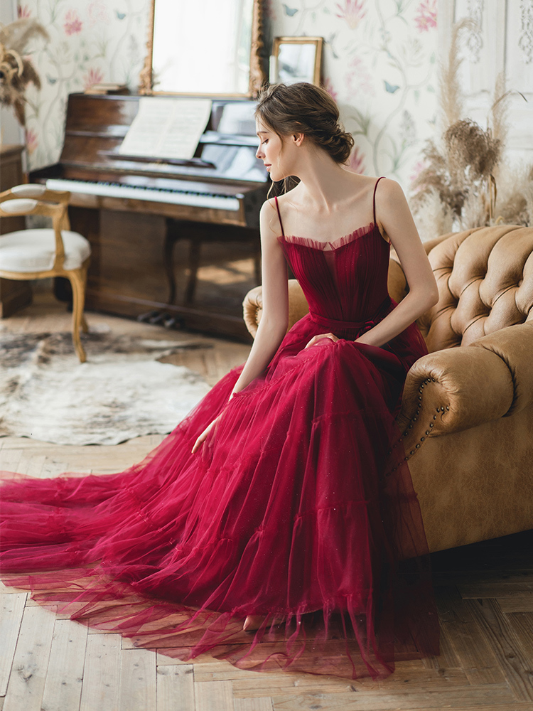 2021 New Elegant Dark Red Muslim Es A-line Tulle Straps Dubai Saudi Arabic Long Formal Evening Gown Prom F81i, Burgundy
2021 New Elegant Dark Red Muslim Es A-line Tulle Straps Dubai Saudi Arabic Long Formal Evening Gown Prom F81i, Burgundy