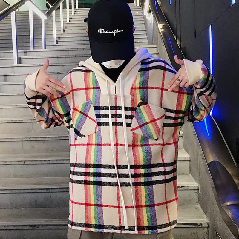 Men's Hoodies & Sweatshirts Autumn And Winter Korean Version Of Thick Hooded Classic Plaid Pocket Sweater Wide Wool Casual All-match Men, Black
Men's Hoodies & Sweatshirts Autumn And Winter Korean Version Of Thick Hooded Classic Plaid Pocket Sweater Wide Wool Casual All-match Men, Black