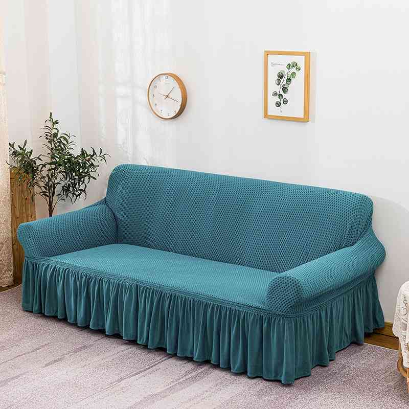 Sofa elastic jacquard mesh skirt set solid color sofa full cover cloth cushion towel four seasons
Sofa elastic jacquard mesh skirt set solid color sofa full cover cloth cushion towel four seasons