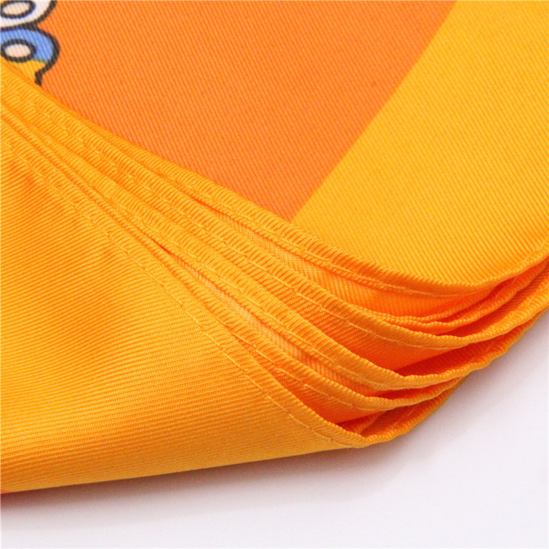 130cm New Silk Scarf Twill Large Square Butterfly Flower Print Female Headscarf Shawl Handkerchief