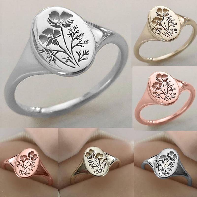 Wedding Rings Delicate Oval Wildflowers Ring Dainty Classic And Exquisite Print Pattern Floral Daisy Flower For Women Wreath Hand-carved
Wedding Rings Delicate Oval Wildflowers Ring Dainty Classic And Exquisite Print Pattern Floral Daisy Flower For Women Wreath Hand-carved