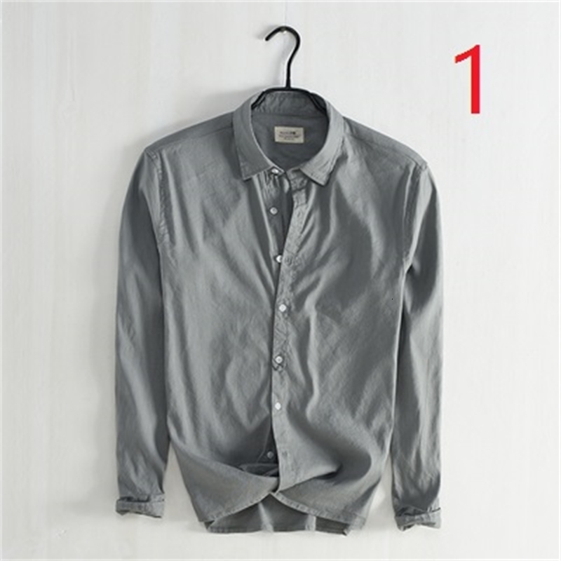 2021 New Stretch Linen Long-sleeved Japanese Retro Solid Color Youth Business Casual Cotton Shirt Men's Thin Qnet
2021 New Stretch Linen Long-sleeved Japanese Retro Solid Color Youth Business Casual Cotton Shirt Men's Thin Qnet