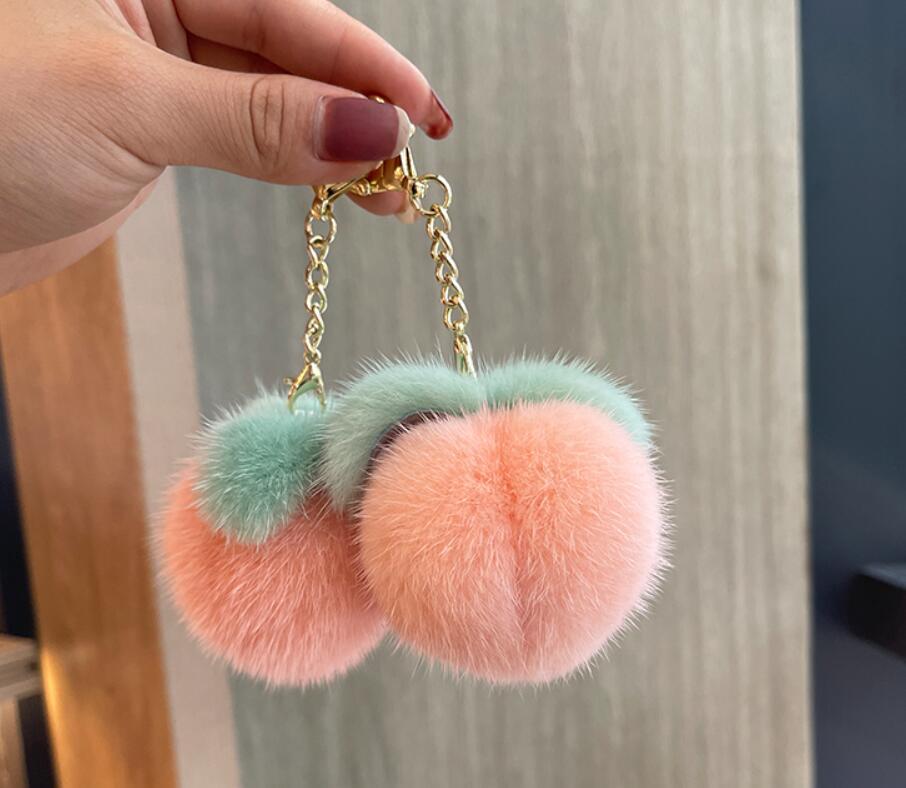 Keychains Cute Girl Heart Little Peach Car Keychain Pendant Bag Plush Ornaments Love Hair Ball
Keychains Cute Girl Heart Little Peach Car Keychain Pendant Bag Plush Ornaments Love Hair Ball