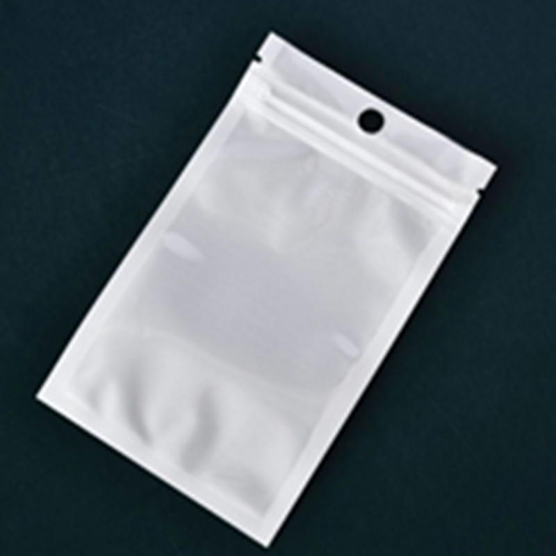 Clear white pearl Plastic bag OPP Zipper Bags Zip lock Retail Packages Jewelry charger cable Phone case PVC Packing Bags HH0063SY