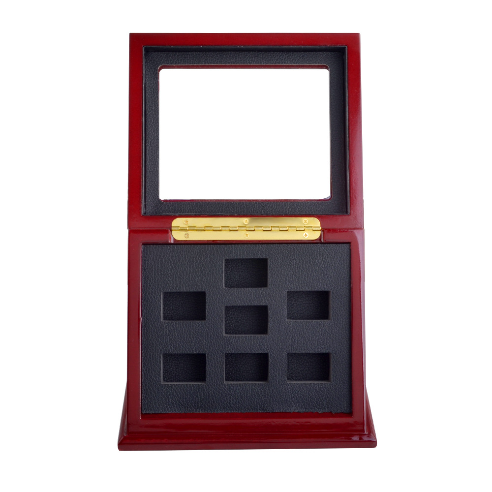 Sports Championship Big Heavy Display Wooden Display case Shadow Box Without Rings (2-9 Slots) Rings are Not Included, Black;white
Sports Championship Big Heavy Display Wooden Display case Shadow Box Without Rings (2-9 Slots) Rings are Not Included, Black;white