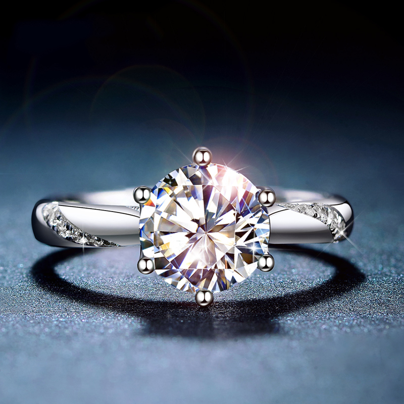 Classic 925 Sterling Silver Moissanite Diamond jewelry Simple style Anniversary Ring
Classic 925 Sterling Silver Moissanite Diamond jewelry Simple style Anniversary Ring