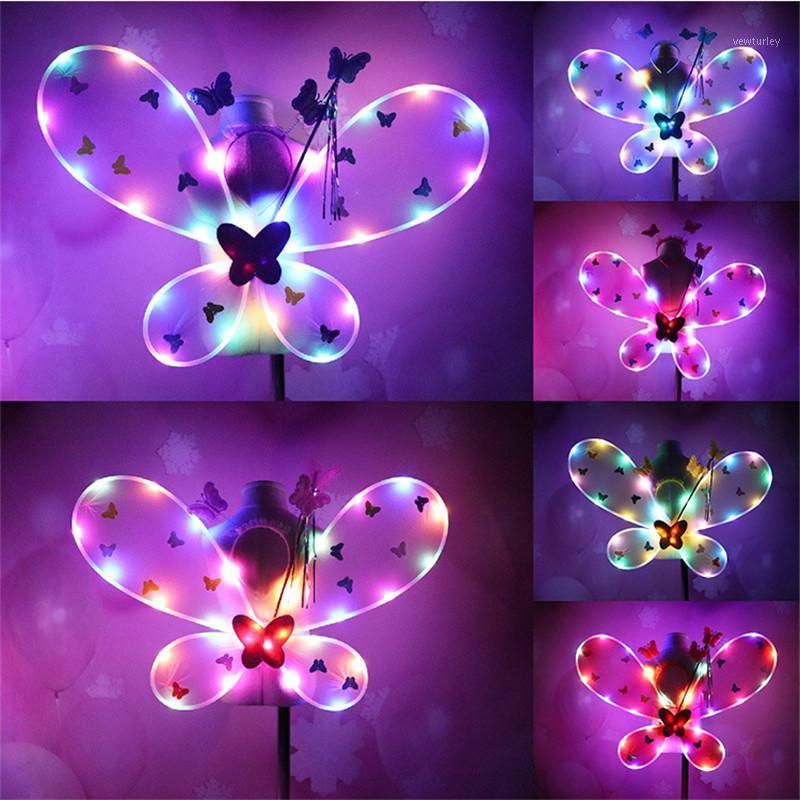 Party Decoration 2021 Flash Butterfly Wing Headband Wands Dress Kids Princess Props Birthday Gift Hallowmas Glow Supplies
Party Decoration 2021 Flash Butterfly Wing Headband Wands Dress Kids Princess Props Birthday Gift Hallowmas Glow Supplies