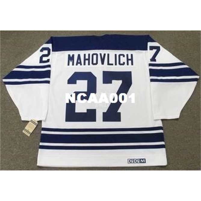 668s #27 FRANK MAHOVLICH Toronto Maple Leafs 1967 CCM Vintage Home Away Hockey Jersey or custom any name or number retro Jersey, Black
668s #27 FRANK MAHOVLICH Toronto Maple Leafs 1967 CCM Vintage Home Away Hockey Jersey or custom any name or number retro Jersey, Black