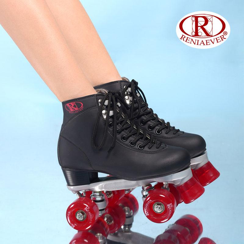 RENIAEVER Roller Skates Double Line Skates Black Women Female Lady Adult Wine Red PU 4 Wheels Two line Skating Shoes Patines, As pic
RENIAEVER Roller Skates Double Line Skates Black Women Female Lady Adult Wine Red PU 4 Wheels Two line Skating Shoes Patines, As pic