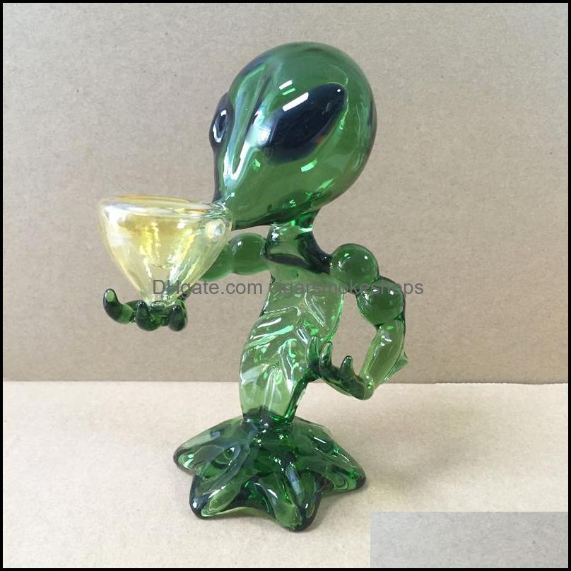 Smoking Pipes Accessories Household Sundries Home & Garden Alien Glass Pipe Water 18Cm Height Green G Spot Bong Drop Delivery 2021 5Gzwd
Smoking Pipes Accessories Household Sundries Home & Garden Alien Glass Pipe Water 18Cm Height Green G Spot Bong Drop Delivery 2021 5Gzwd