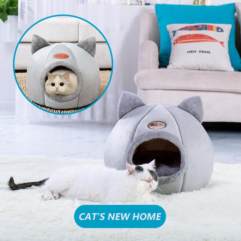 New Deep sleep comfort in winter cat bed little mat basket for cat's house products pets tent cozy cave beds Indoor cama gato
New Deep sleep comfort in winter cat bed little mat basket for cat's house products pets tent cozy cave beds Indoor cama gato