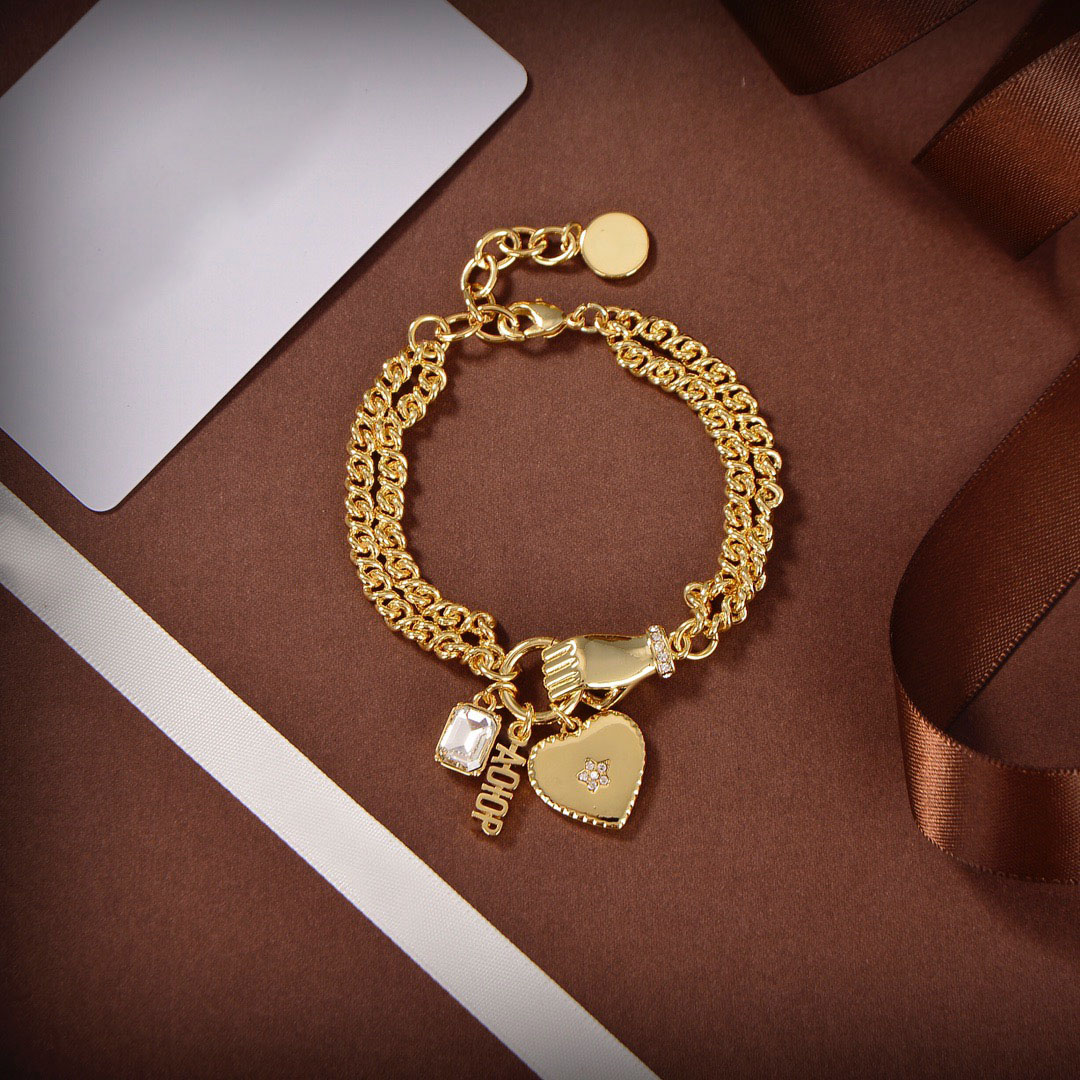 Luxury women Bracelet charm for lady Party Wedding Lovers gift engagement Jewelry Bride With BOX 100146
Luxury women Bracelet charm for lady Party Wedding Lovers gift engagement Jewelry Bride With BOX 100146